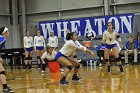 Volleyball vs Emerson  Wheaton College Women's Volleyball vs Emerson College. - Photo by Keith Nordstrom : Wheaton, Volleyball, VB2019